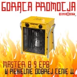 Master B 9 EPB Nagrzewnica 9 kW elektryczna farelka piekielnie dobra cena tylko w budohit.pl