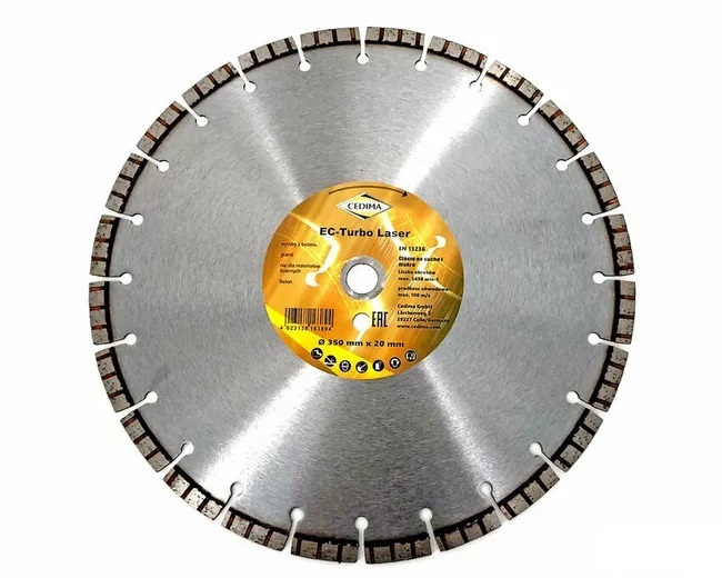 Cedima EC TURBO tarcza diamentowa 350 mm - Image 1